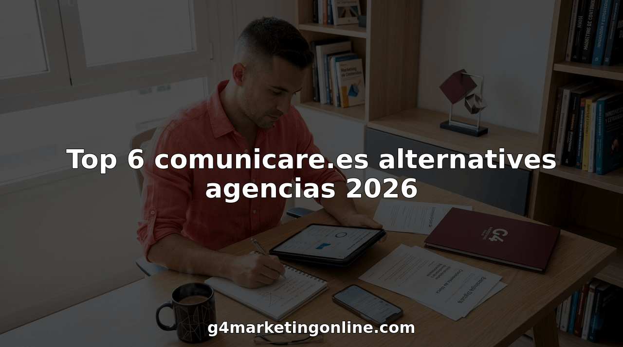 Profesional de marketing desarrollando estrategias digitales desde su oficina en casa