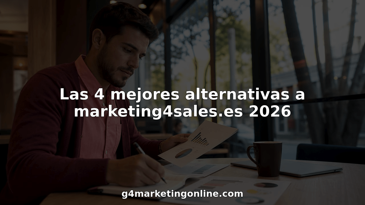 Consultor analizando distintas propuestas de marketing